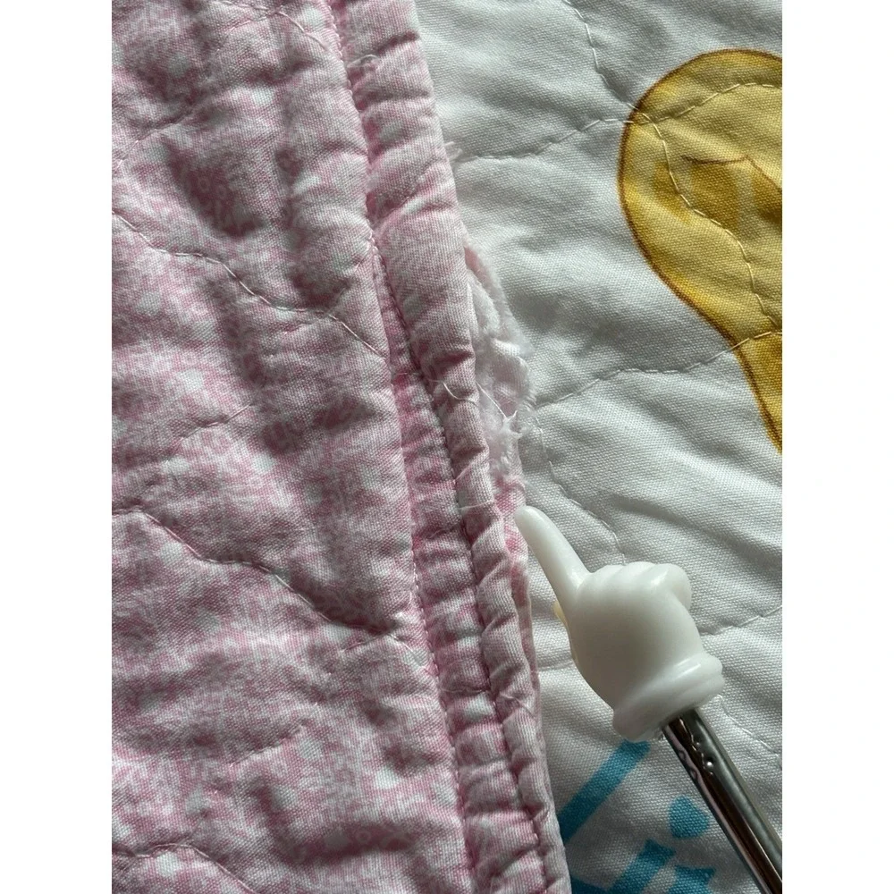 Vintage 1985 Care Bears & Cousins Quilted Baby Blanket‎ Wall Hanging 43